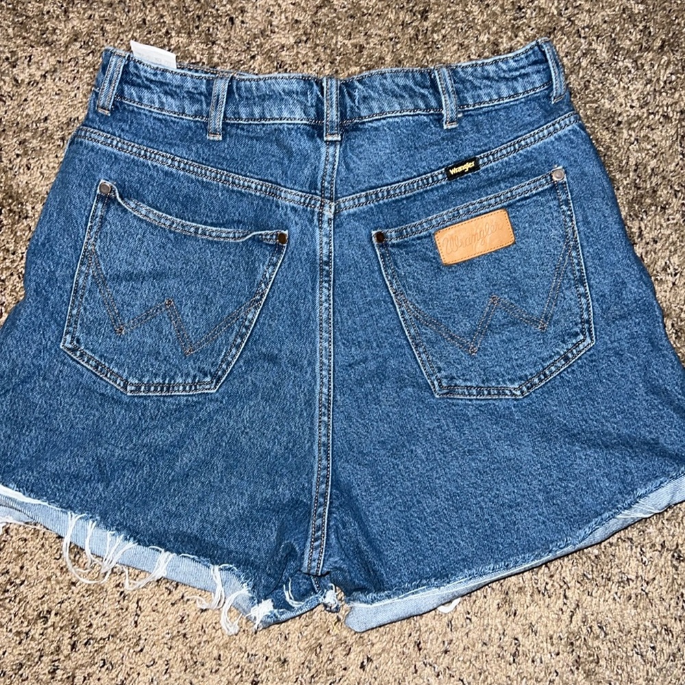 Blue Jean WRANGLER  cutoff shorts